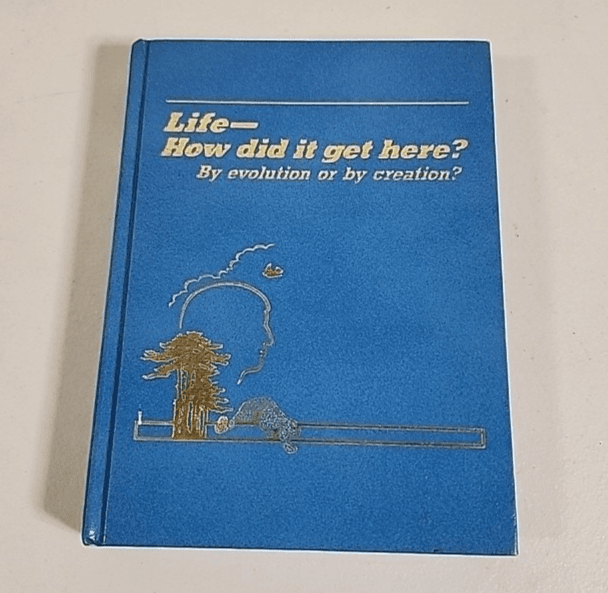 Life How Did It Get Here? By Evolution or Creation 1985 First Edition Watchtower - Thumbnail 5