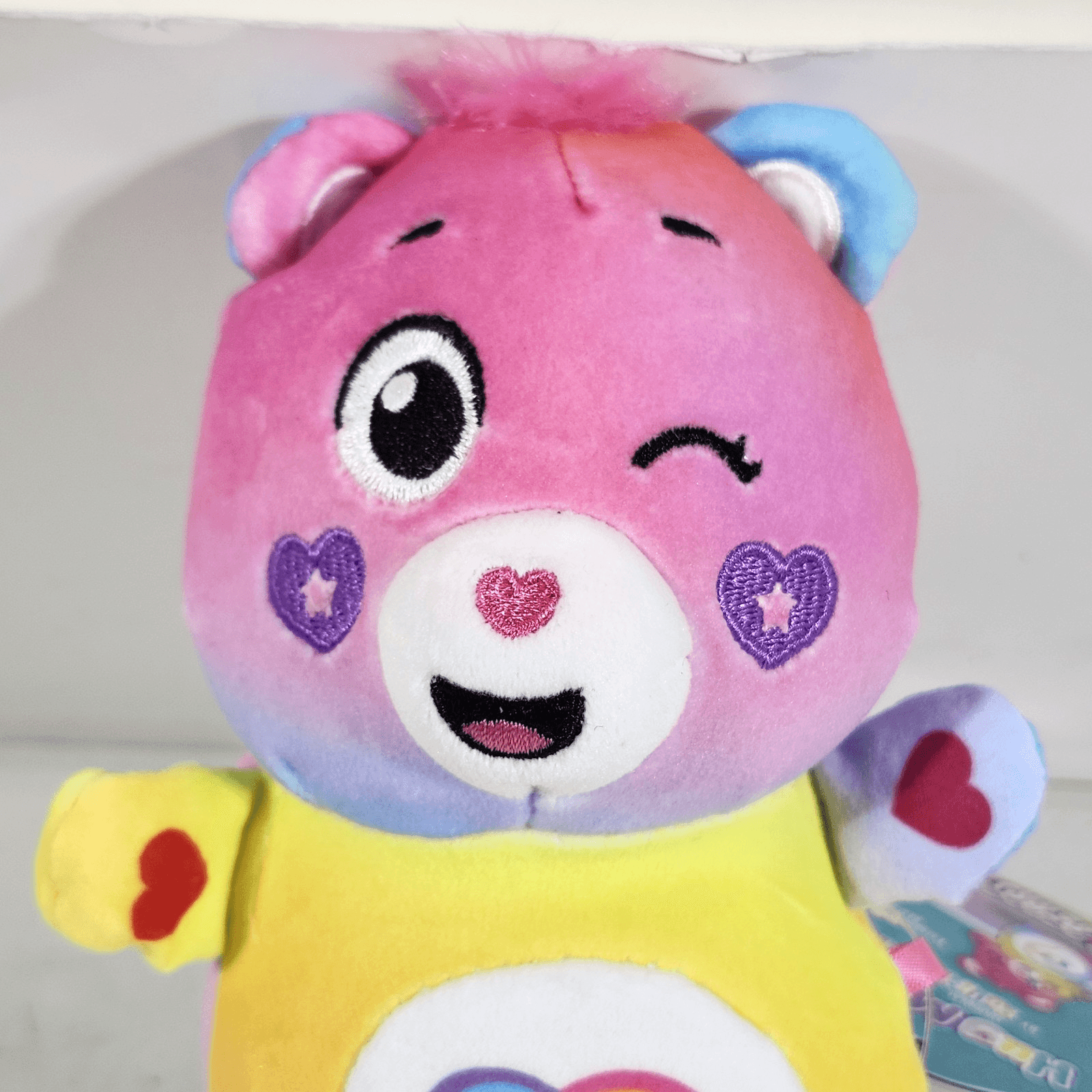 Squishmallows Care Bears Togetherness Bear HugMees 6" Plush Stuffed Toy NEW - Thumbnail 2