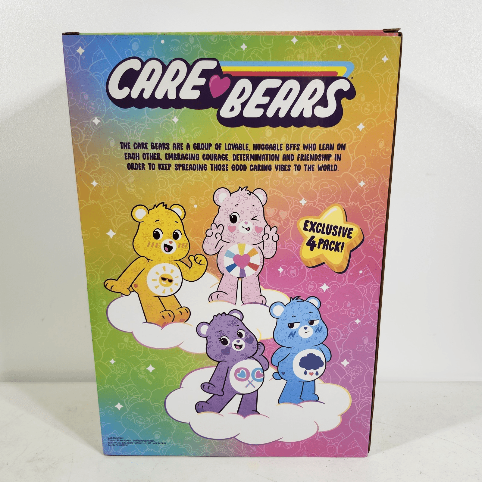 Care Bears Special Edition 4 Pack Collector Set Kids Stuffed Plush Animal Toy - Thumbnail 7