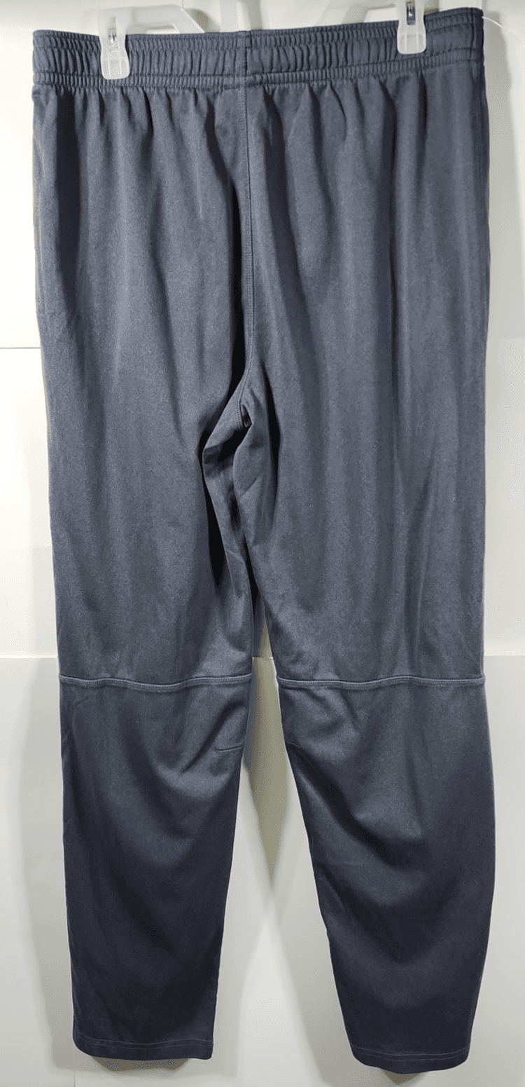 Men's Tapout Pants Large Gray Tech Fleece Zip Pockets Sweatpants - Thumbnail 6