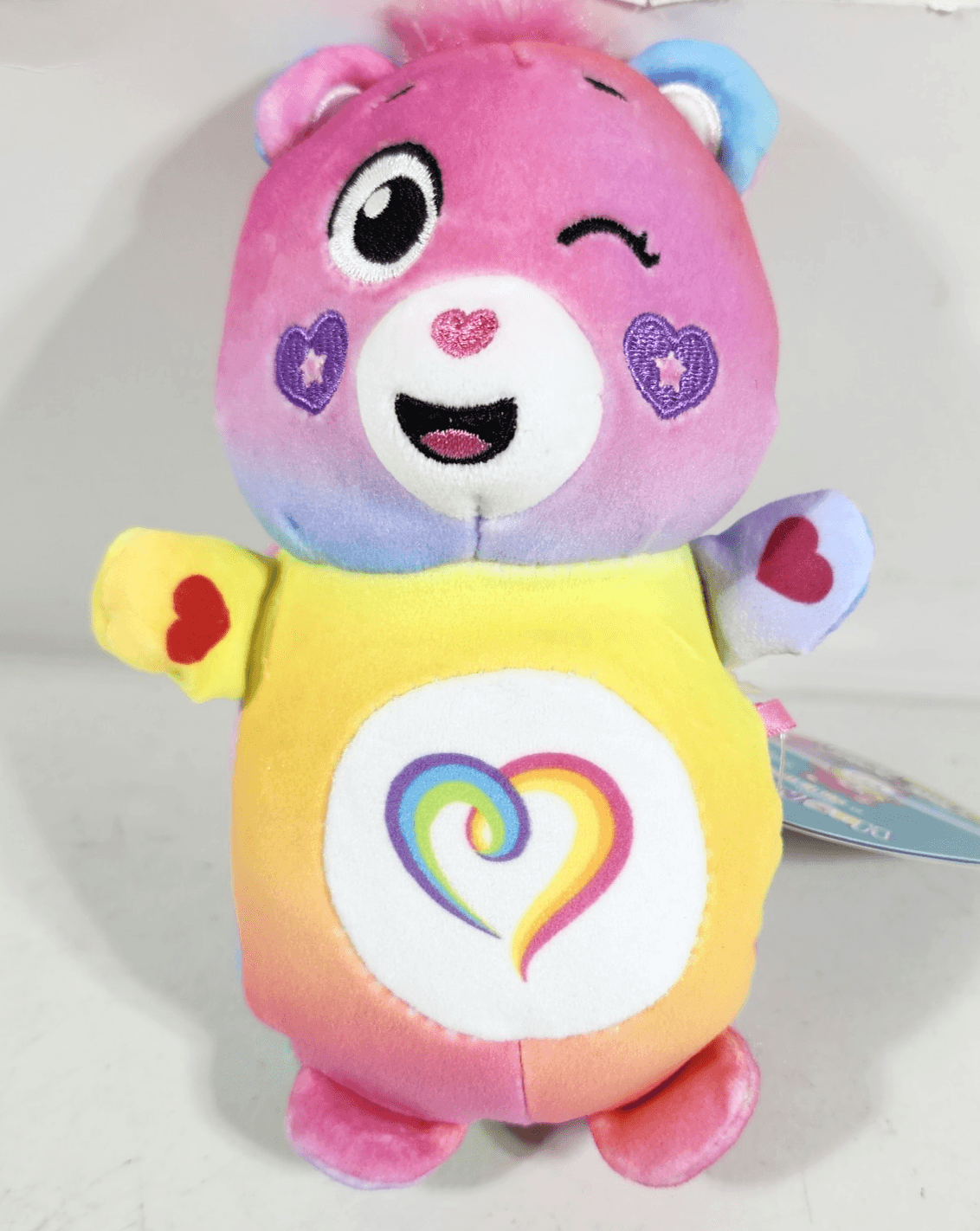 Squishmallows Care Bears Togetherness Bear HugMees 6" Plush Stuffed Toy NEW