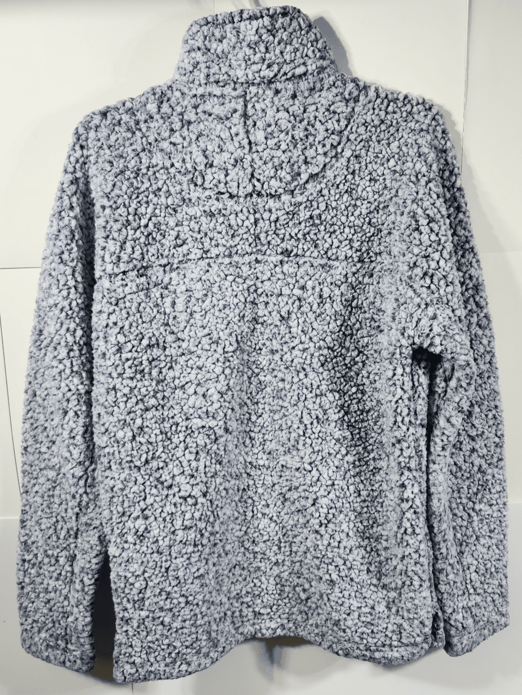 True Grit Mens 1/4 Zip Pullover Sherpa Shirt Size XS Blue Long Sleeve Outdoors - Thumbnail 6