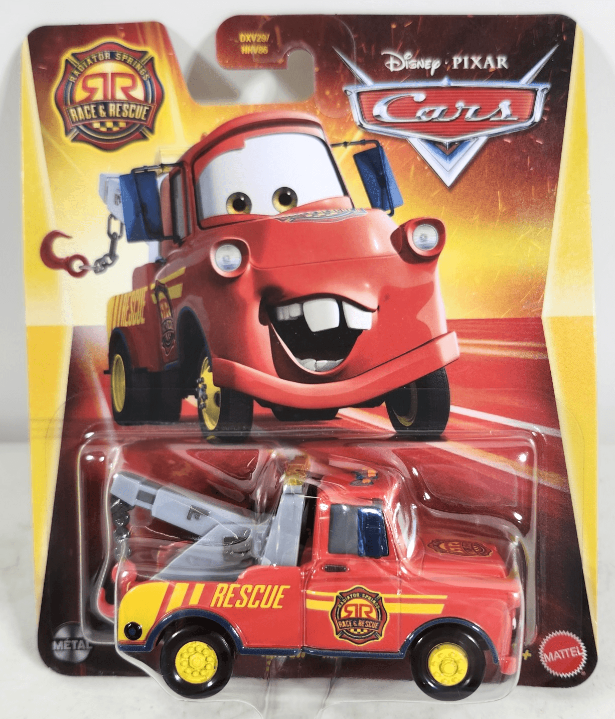 2025 Disney Pixar Cars Race & Rescue Mater Tow Truck 1/55 Toy Vehicle NEW