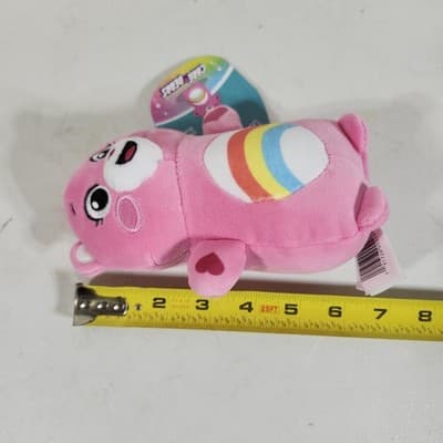 Squishmallows Care Bears Cheer Bear HugMees 6" Plush Stuffed Toy NEW - Thumbnail 6