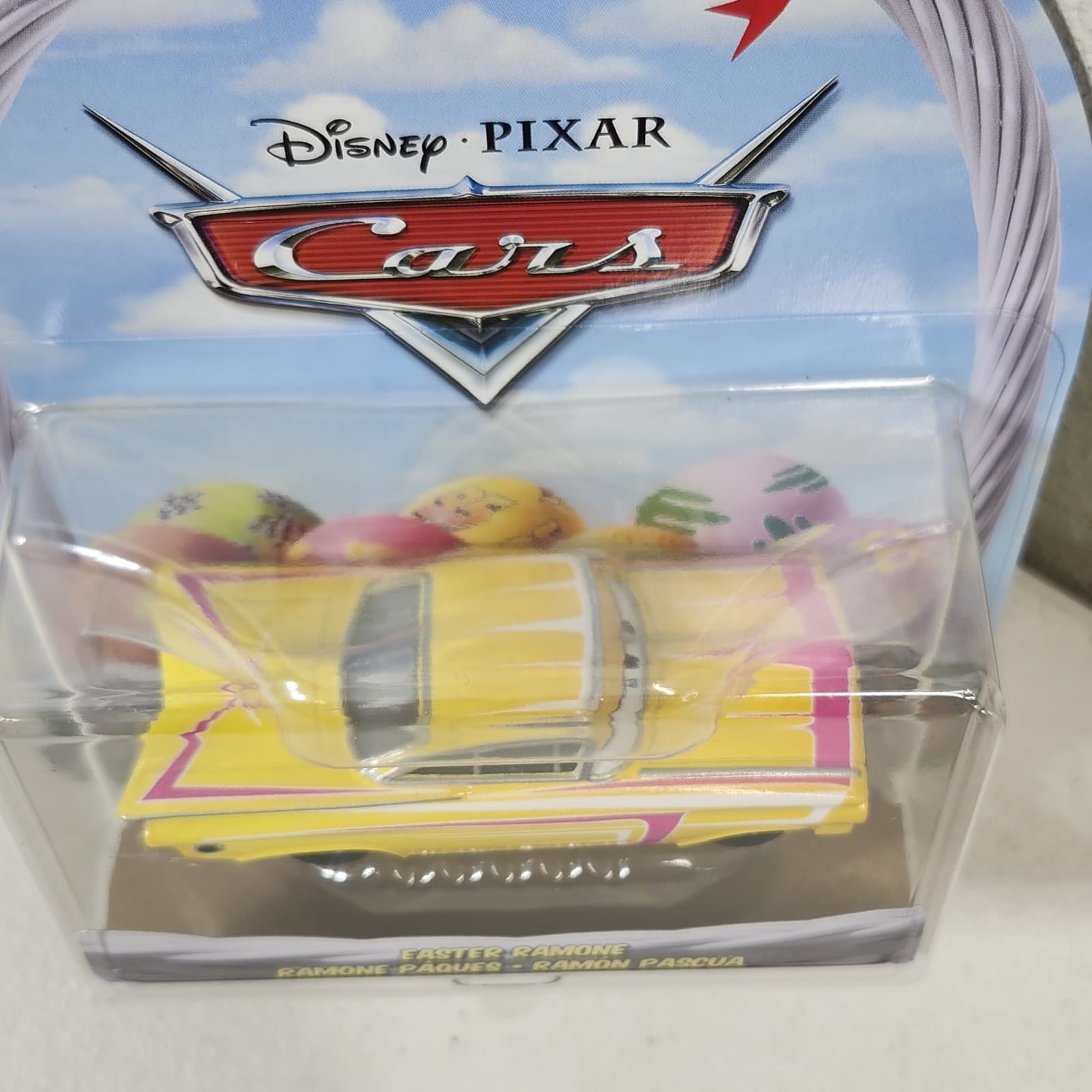 Disney Pixar Cars Easter Ramone Yellow Car 1/55 Toy Vehicle Mattel NEW - Thumbnail 3