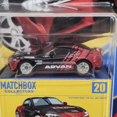 Matchbox Collectors 2023 Toyota Supra Advan Decal Car 1/64 Toy Vehicle NEW - Thumbnail 2