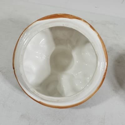 Vintage Young's Apple Basket Cookie Jar Farm Home Decor - Thumbnail 10
