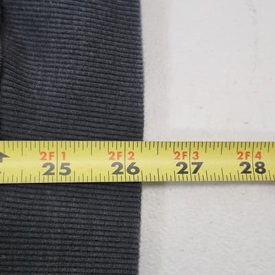 BooHoo Man Mens Black Full Zip Sweatshirt Jacket Size Medium - Thumbnail 3