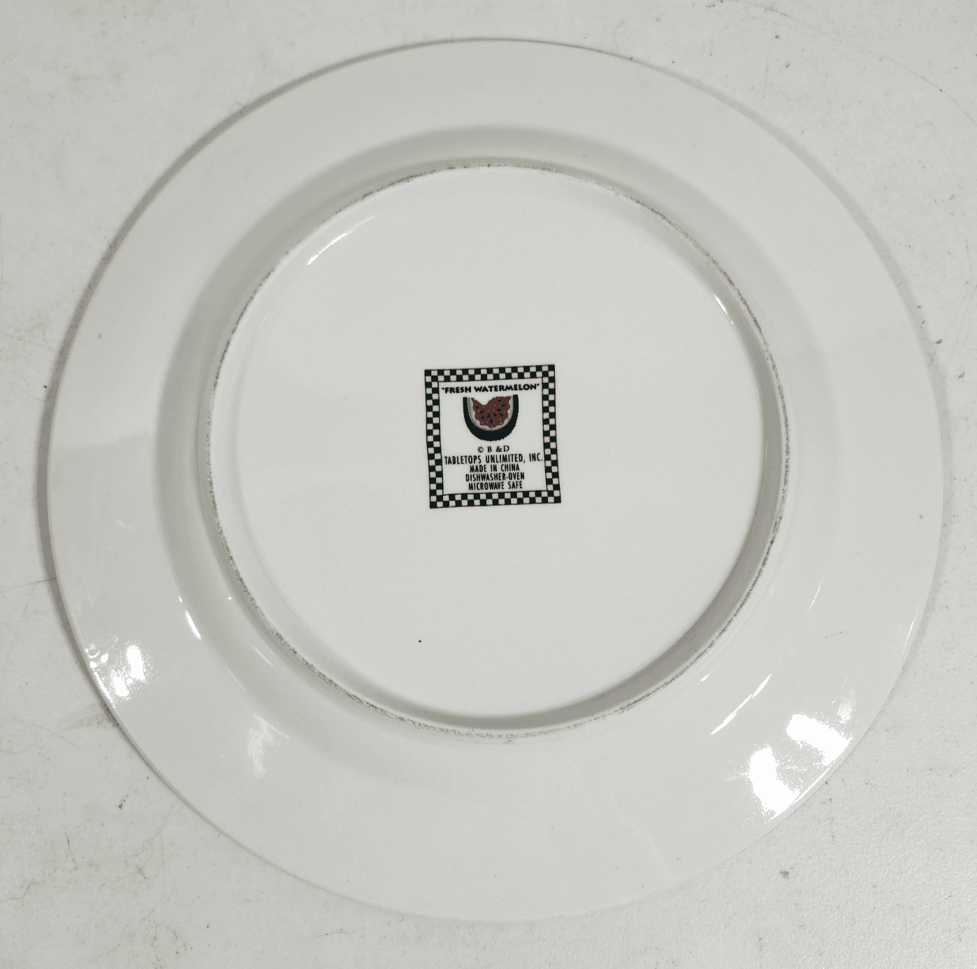 Tabletops Unlimited Fresh Watermelon Dinner Plate 12" - Thumbnail 5