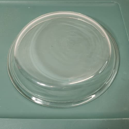 Vintage Pyrex 9" Clear Glass Round 1.5" Deep Pie Plate Dish #209 - Thumbnail 4