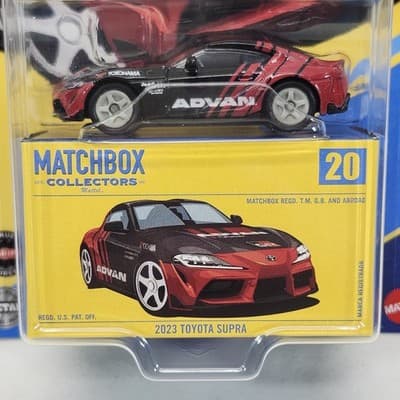 Matchbox Collectors 2023 Toyota Supra Advan Decal Car 1/64 Toy Vehicle NEW - Thumbnail 3