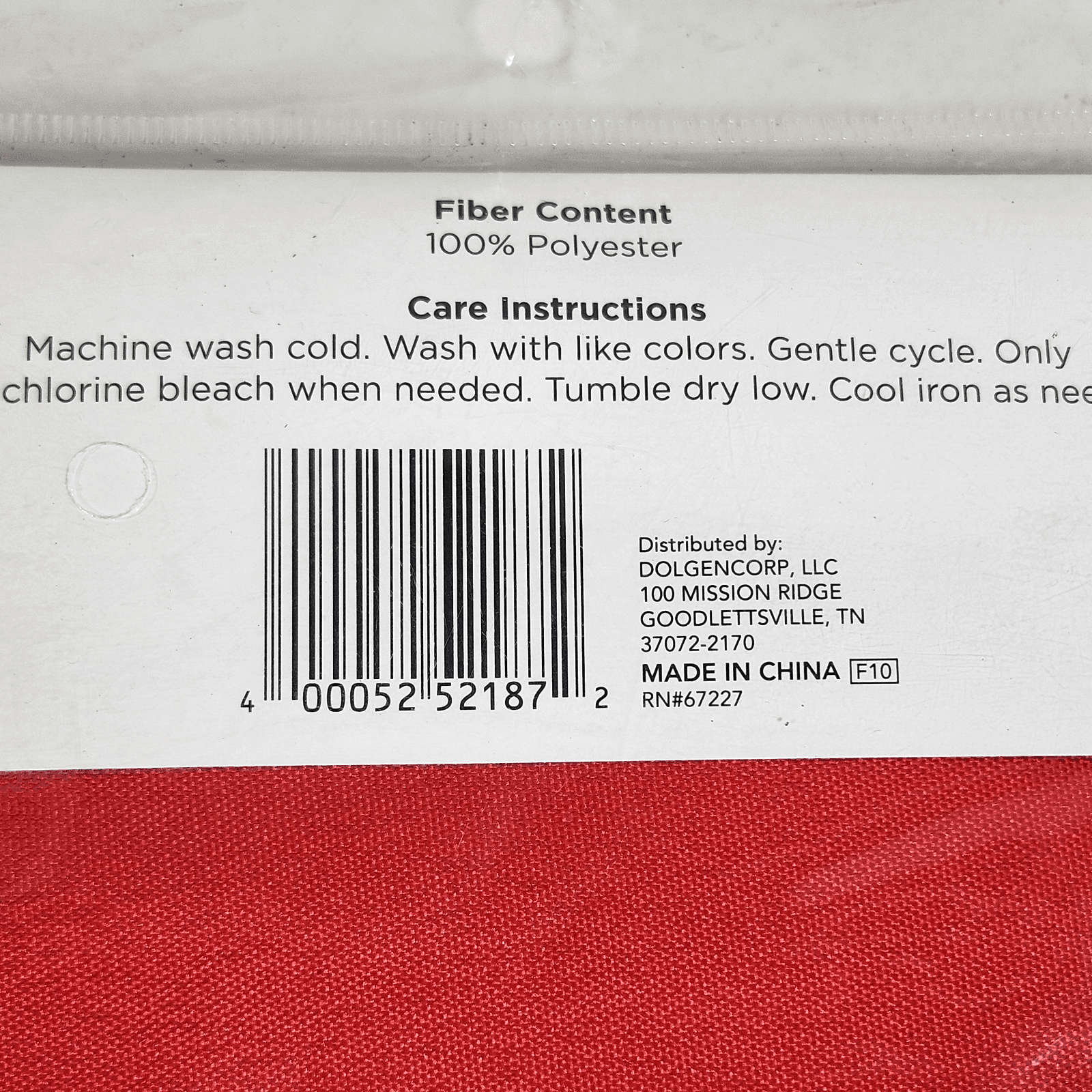 Christmas Apron Santa Face Red Green 30" X 20" Holiday Attire NEW - Thumbnail 4