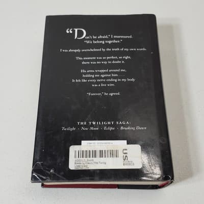 The Twilight Saga Breaking Dawn by Stephenie Meyer 2008 HC First Edition - Thumbnail 5