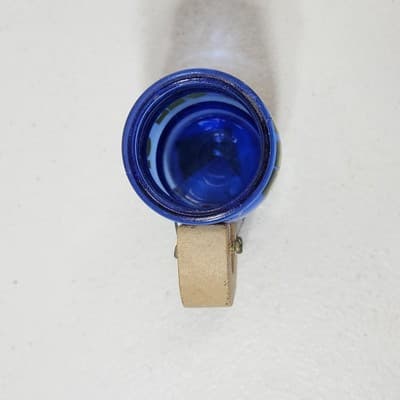 Vintage Grand Ole Opry Souvenir Mini Mug/Toothpick Holder Decor Cobalt Blue - Thumbnail 6