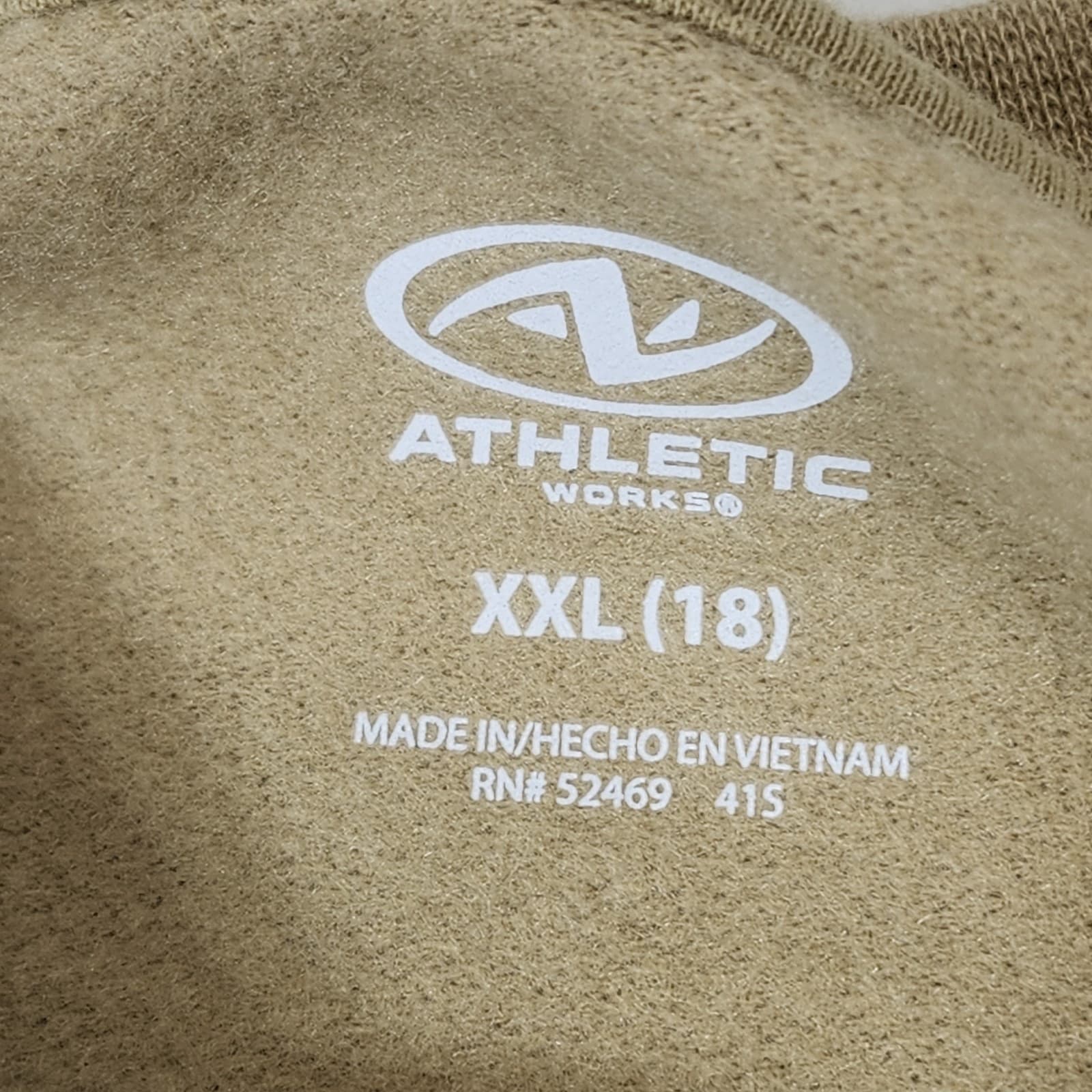 Boys Sweatshirt Size XXL (18) Pullover Brown Long Sleeve Athletic Works NEW - Thumbnail 8