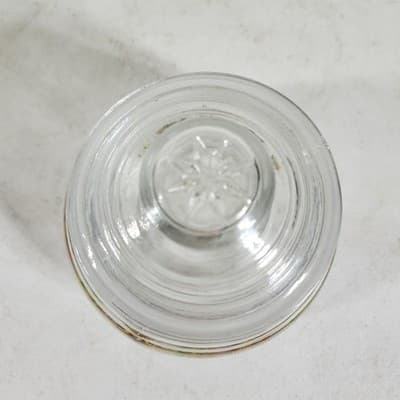 Greenbrier 4" Round Glass Christmas Trees Candy Jar w/ Lid - Thumbnail 4