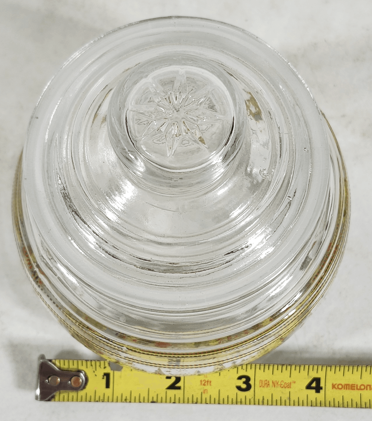 Greenbrier 4" Round Glass Christmas Trees Candy Jar w/ Lid - Thumbnail 9