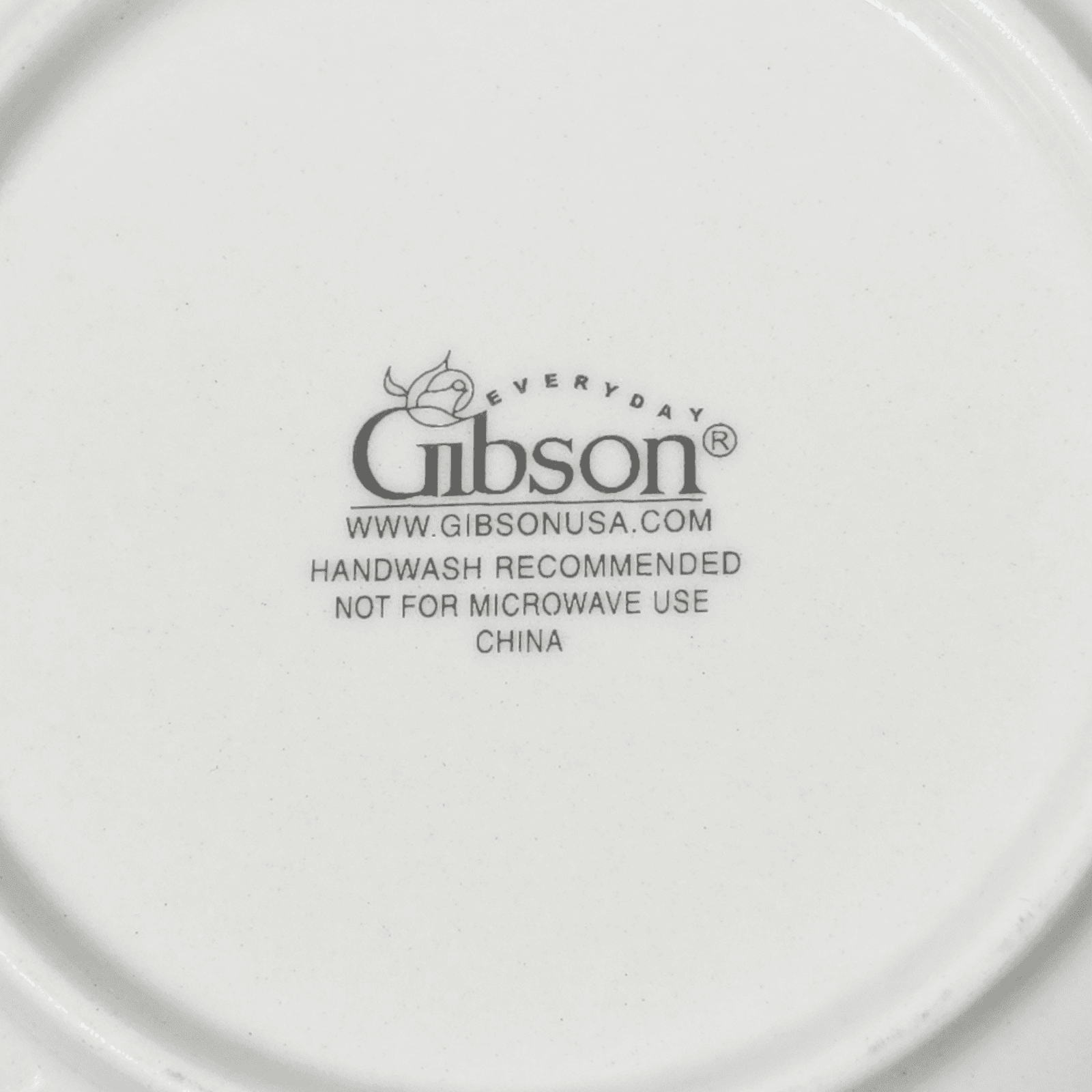 Christmas Holly Winter Song Bird Gold Rim Soup Bowl Gibson Everyday 8" - Thumbnail 8