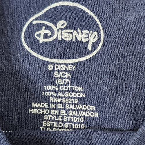 Disney Boys Blue Mickey Mouse Short Sleeve Graphic T-Shirt Size Small 6-7 - Thumbnail 7