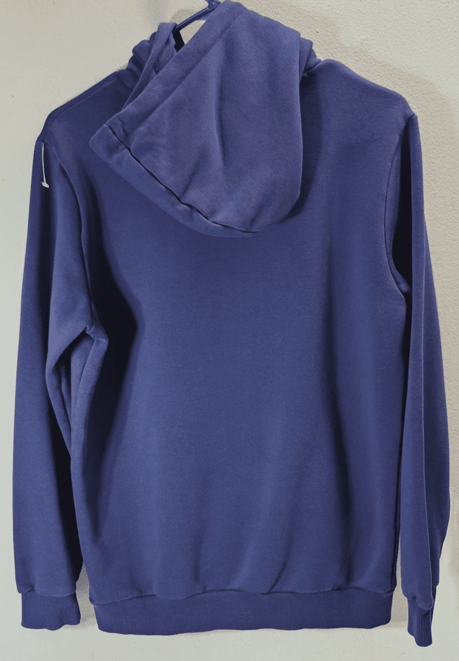 Puma Logo Blue Framed Up Pullover Hoodie Men's Size Small Hooded Sweatshirt - Thumbnail 4