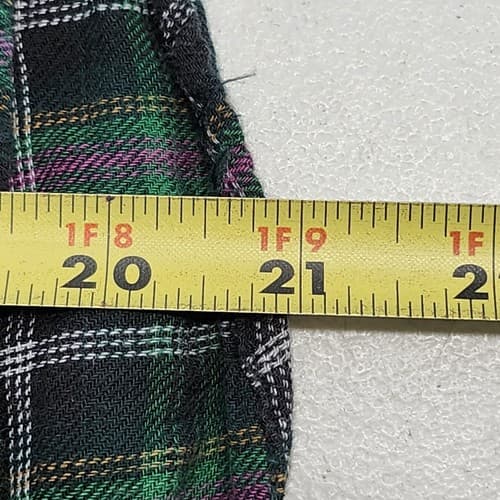 Vintage Phat Farm Boy’s Button Up Shirt Size 6 Green Plaid - Thumbnail 3