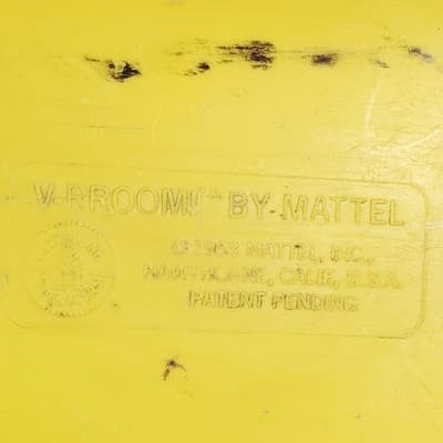 Vintage 1963 Mattel V-RROOM! Whip Car For Parts Steering Wheel Broken - Thumbnail 14