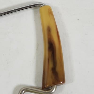 Vintage Butcher Bone Saw 8 Inch Blade Marbled Bakelite Handle Kitchen Tool - Thumbnail 5