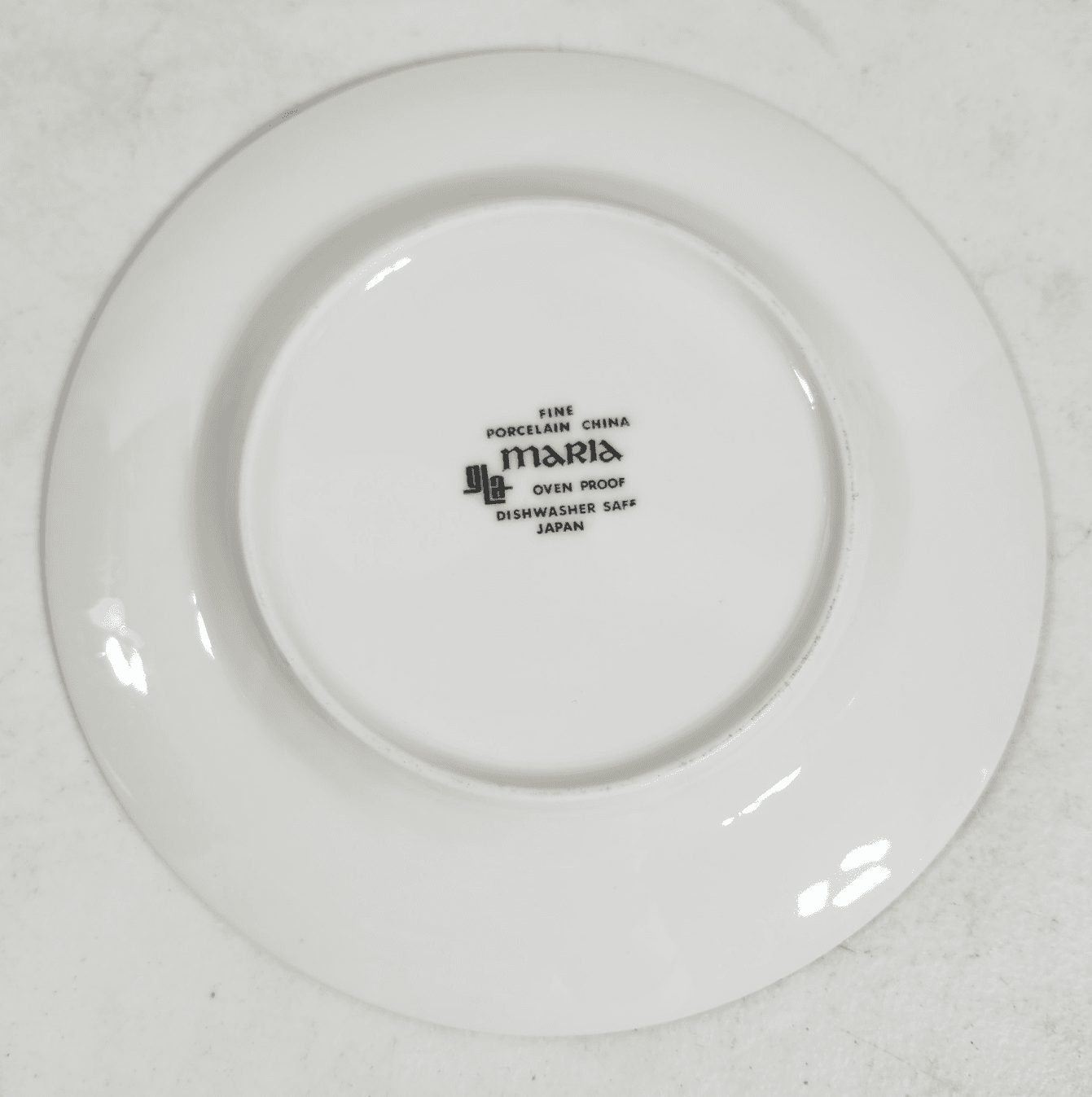 3 Fine China of Japan Maria Plates 6.25" Floral Design - Thumbnail 6