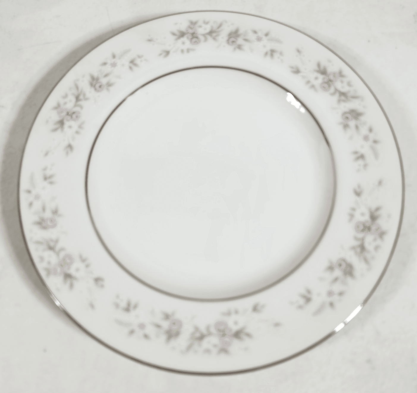 3 Fine China of Japan Maria Plates 6.25" Floral Design - Thumbnail 3