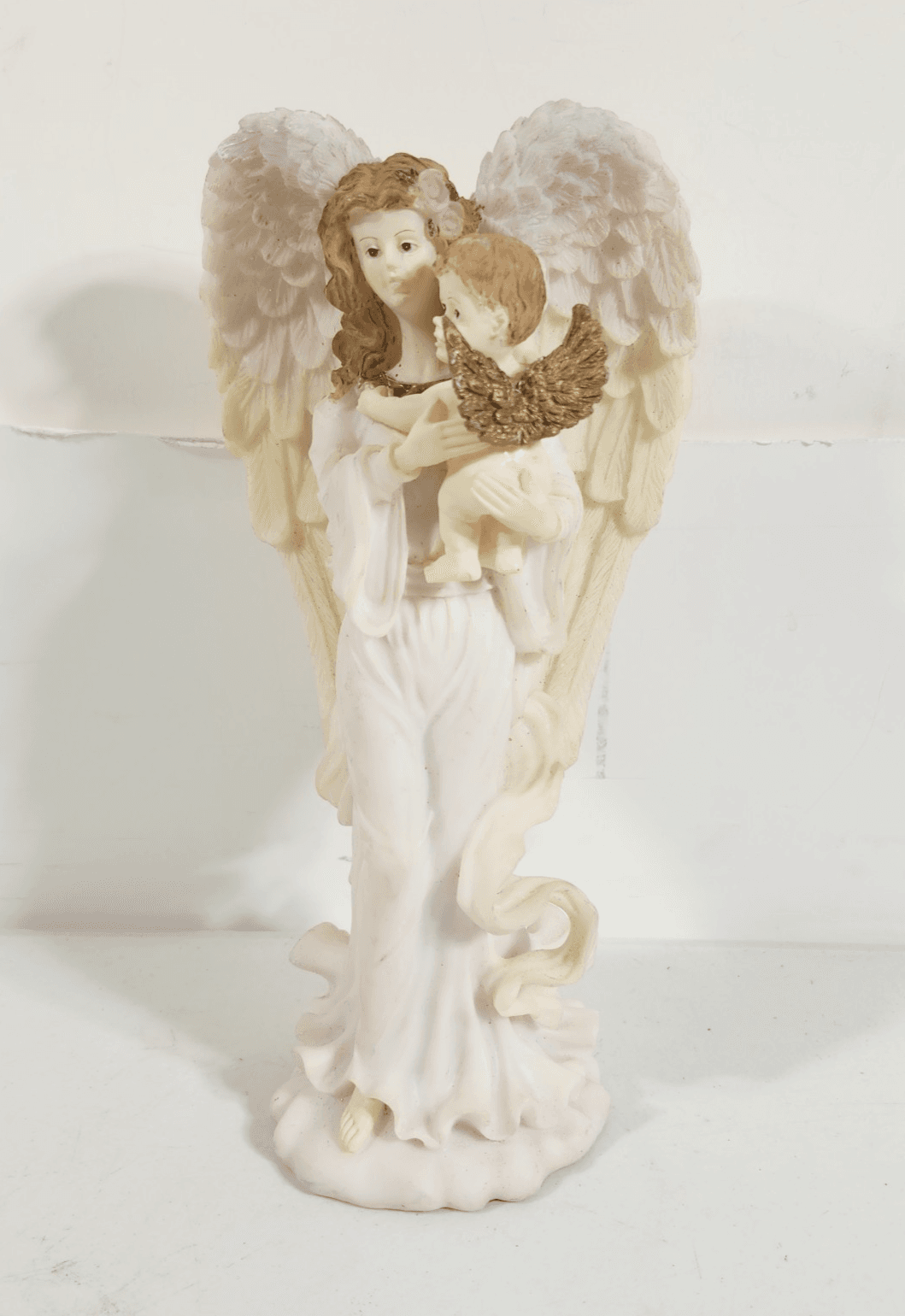 Herco Angel Art Sculpture Figurine Religious Home Decor 9.5" - Thumbnail 2
