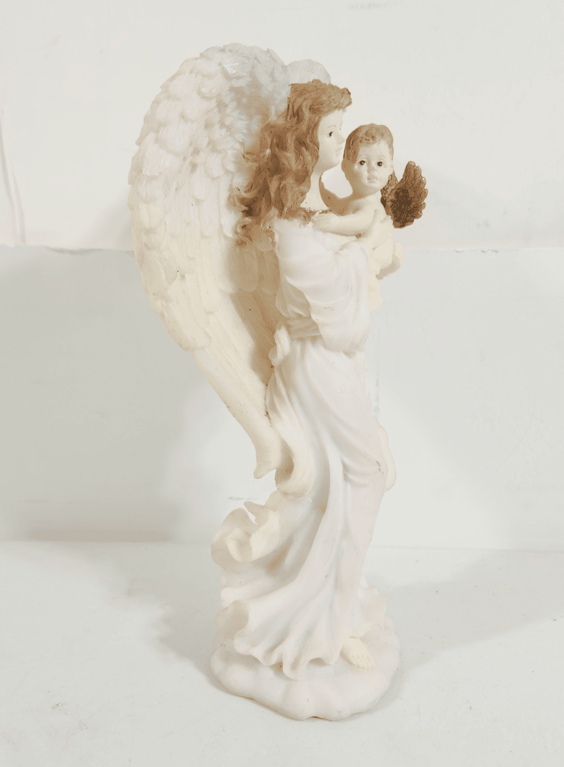 Herco Angel Art Sculpture Figurine Religious Home Decor 9.5" - Thumbnail 5