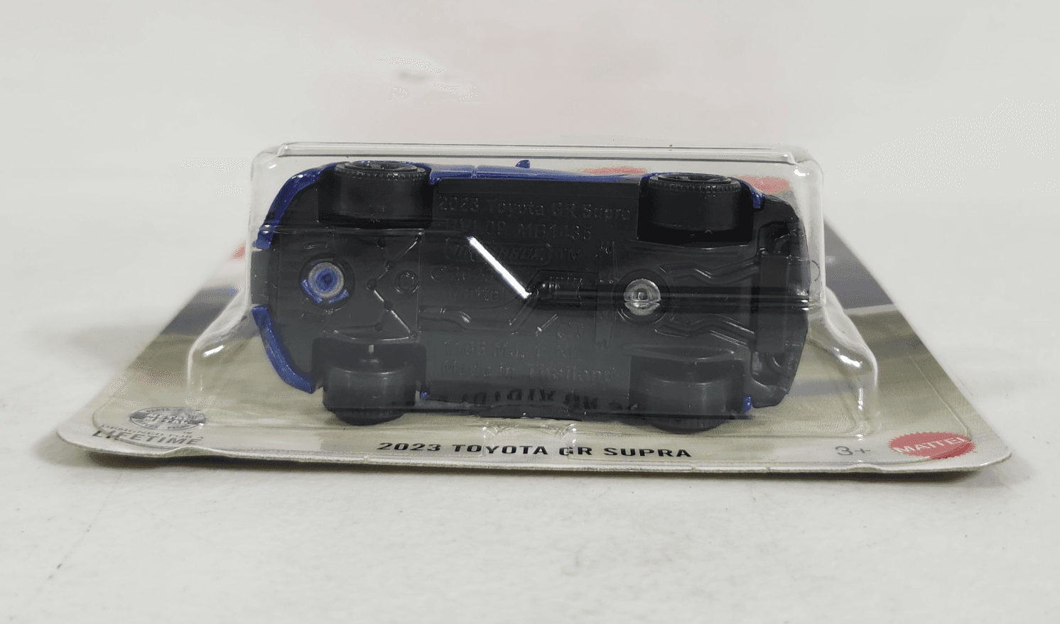 Matchbox 2023 Toyota GR Supra Blue Car 1/64 Toy Vehicle NEW - Thumbnail 4