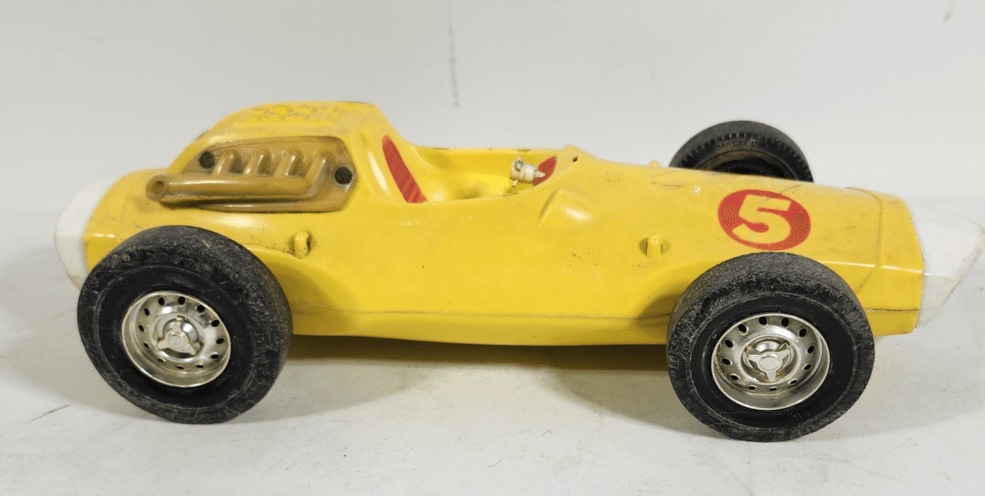 Vintage 1963 Mattel V-RROOM! Whip Car For Parts Steering Wheel Broken - Thumbnail 2