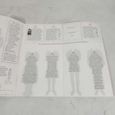 American Girl Brittany Biggett 2000 Cut-Outs Doll Stand/Outfits In Tact - Thumbnail 3