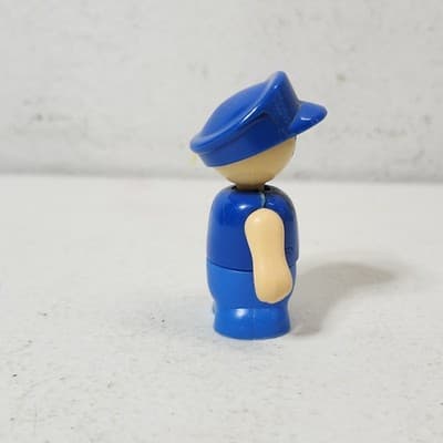 Vintage Playskool Little Playmate Train Conductor Figure Toy - Thumbnail 5