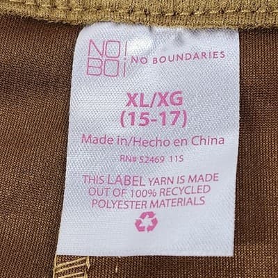 No Boundaries Skirt Women's XL Soft Faux Suede Mini Button Close NEW - Thumbnail 8