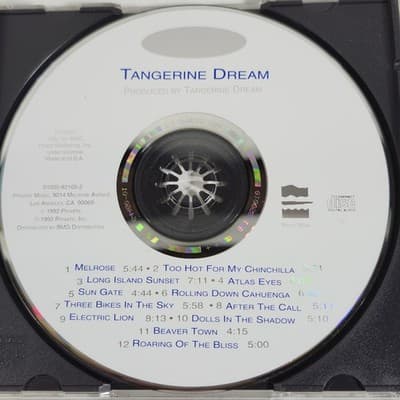 Private Music of Tangerine Dream Audio CD - Thumbnail 2