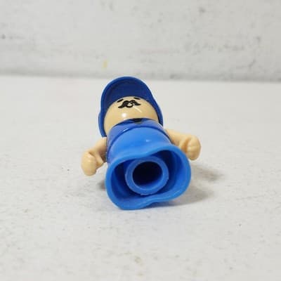 Vintage Playskool Little Playmate Train Conductor Figure Toy - Thumbnail 7