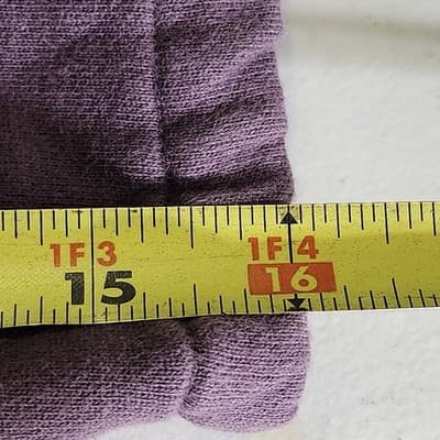 American Girl Youth Size Medium 10-12 Pants Purple Sequins Pull On - Thumbnail 3