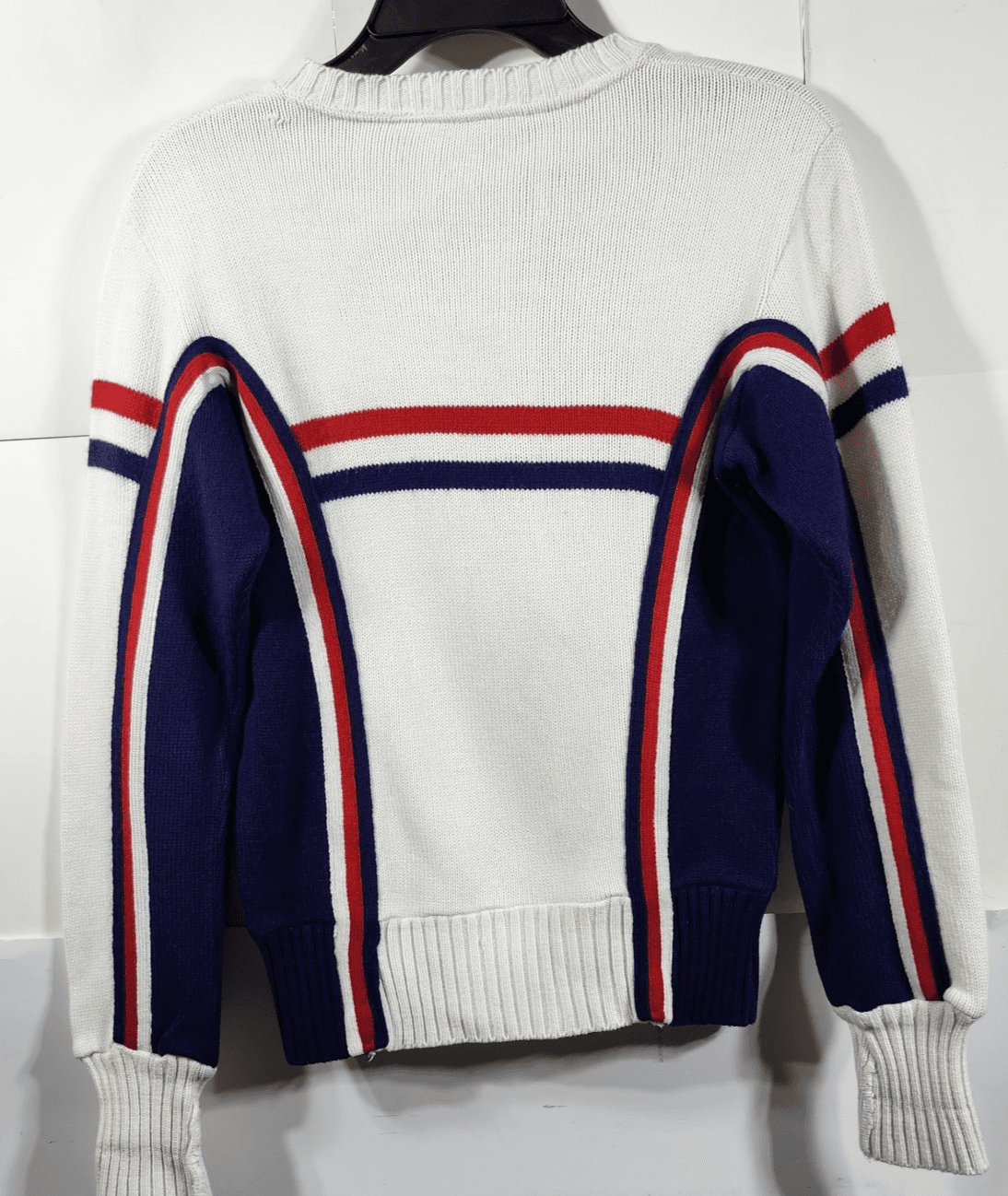 Vintage MHS Cheerleader Sweater Vest Made In USA Varsity Small - Thumbnail 4