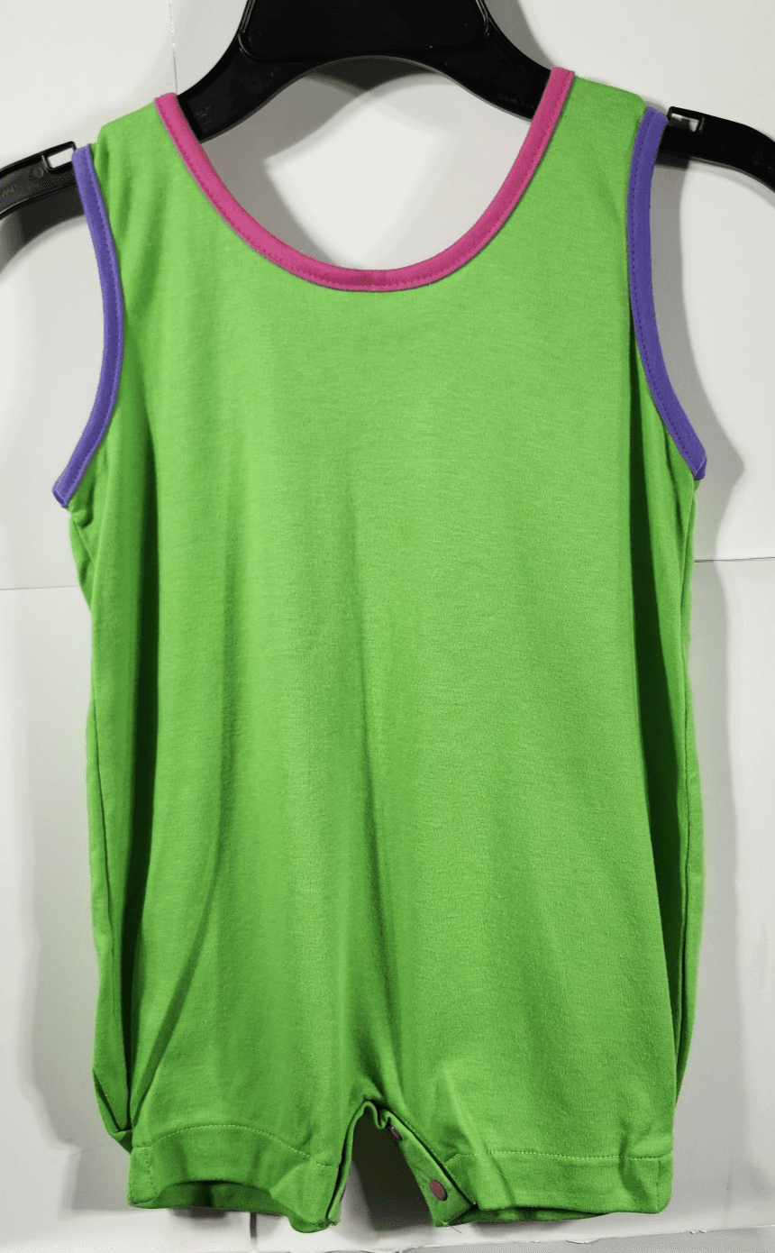 Vintage Rainbow Connection Toddler Outfit Size 4T Green Purple Pink NEW - Thumbnail 4