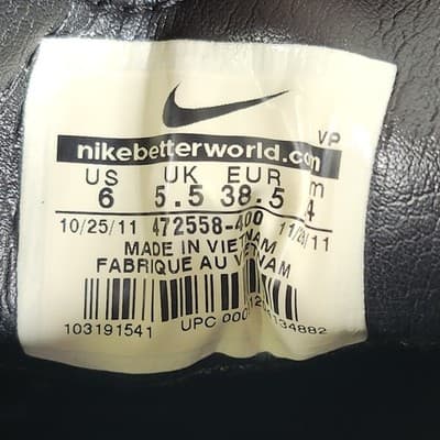 NIKE Duke Blue Devils T90 T 90 Soccer Cleats Turf Indoor Size 6 Shoes - Thumbnail 16