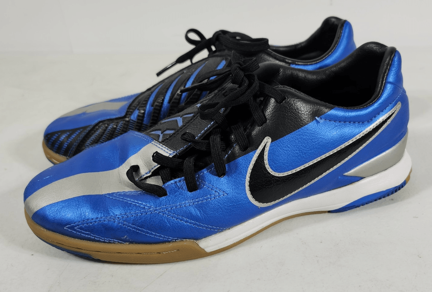 NIKE Duke Blue Devils T90 T 90 Soccer Cleats Turf Indoor Size 6 Shoes - Thumbnail 2