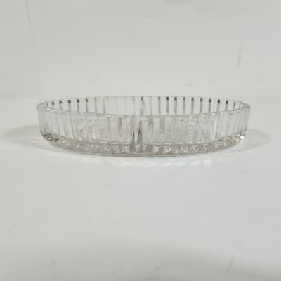 Vintage Heisey Glass Trinket Box Dish Home Decor 7" - Thumbnail 4