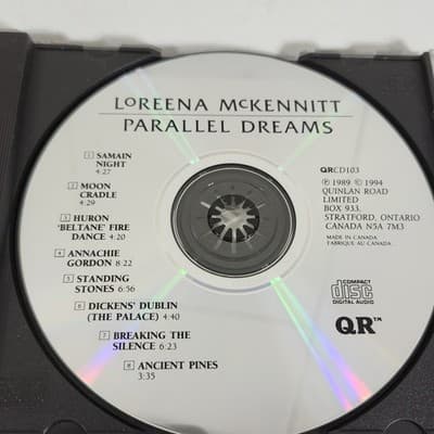 Parallel Dreams by Loreena McKennitt Music CD 1994 Quinlan Road - Thumbnail 2