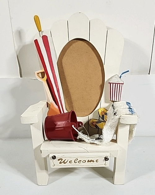 Beach Chair Picture Frame Decorative Unique Gift Home Decor Lifeguard - Thumbnail 11