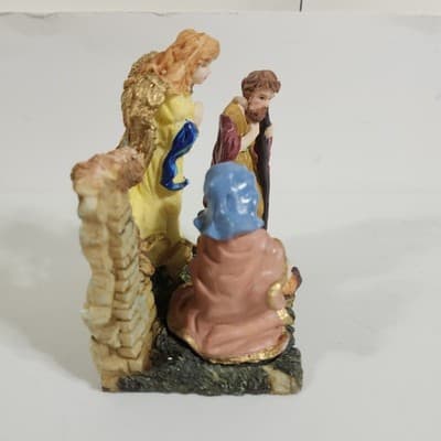 Holiday Collection Christmas Nativity Scene Figurine Statue Home Decor - Thumbnail 7