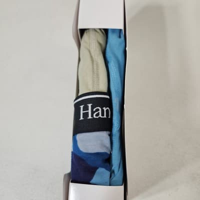 Hanes Men’s Small Boxer Briefs 3 Pairs Multicolor Stretch Underwear NEW - Thumbnail 8