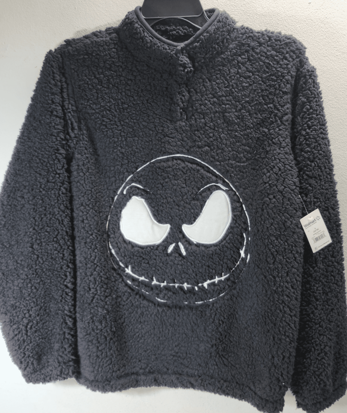 Disney The Nightmare Before Christmas Fleece Sweatshirt Mens Small Embroidered - Thumbnail 5
