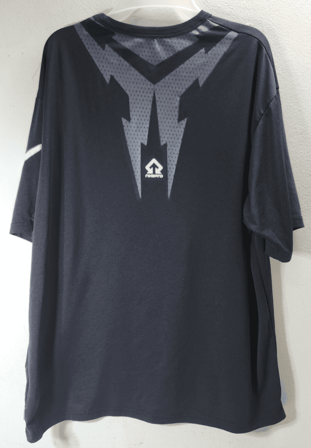 Nike Dri Fit Men's Black Short Sleeve Shirt Football GraphicSize Large - Thumbnail 4